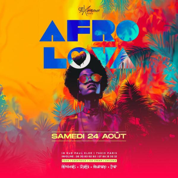 Sortir a PARIS(Paris). AFRO LOVA !.