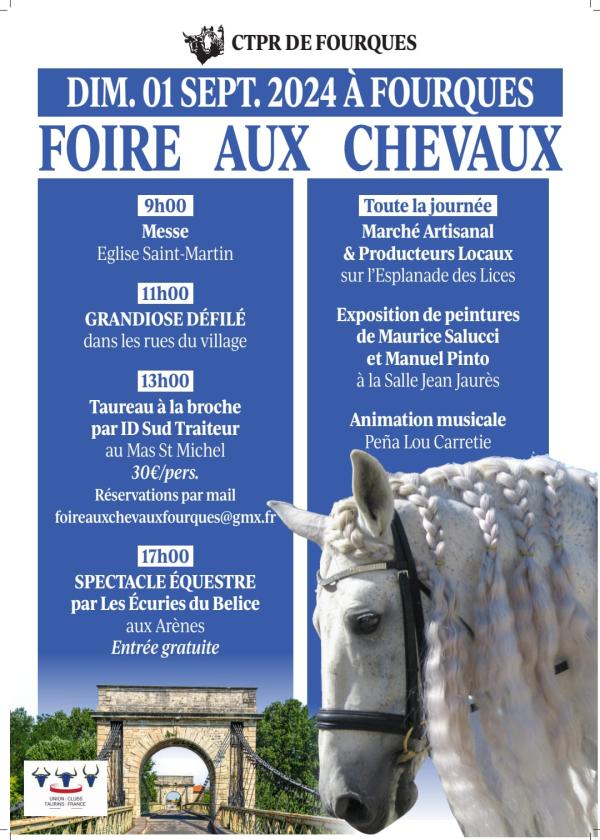 FOIRE AUX CHEVAUX FOURQUES