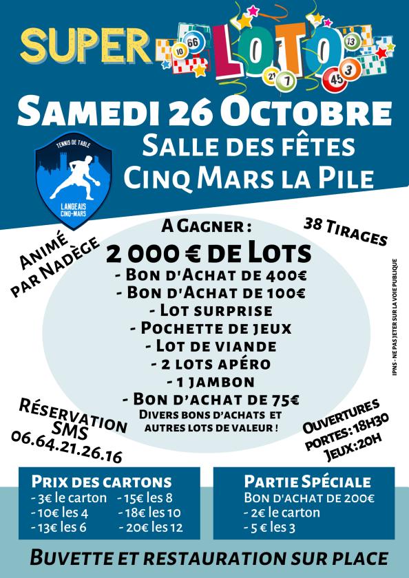 Sortir à CINQ MARS LA PILE(Indre et Loire). CINQ MARS LA PILE.