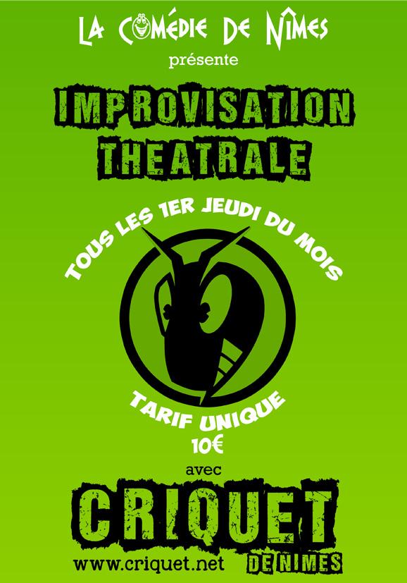 IMPRO AVEC LES CRIQUETS DE NÎMES (1/1)