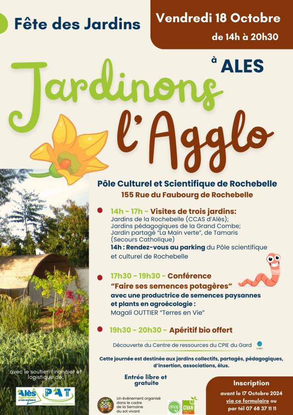 FÊTE DES JARDINS D'ALÈS AGGLOMÉRATION