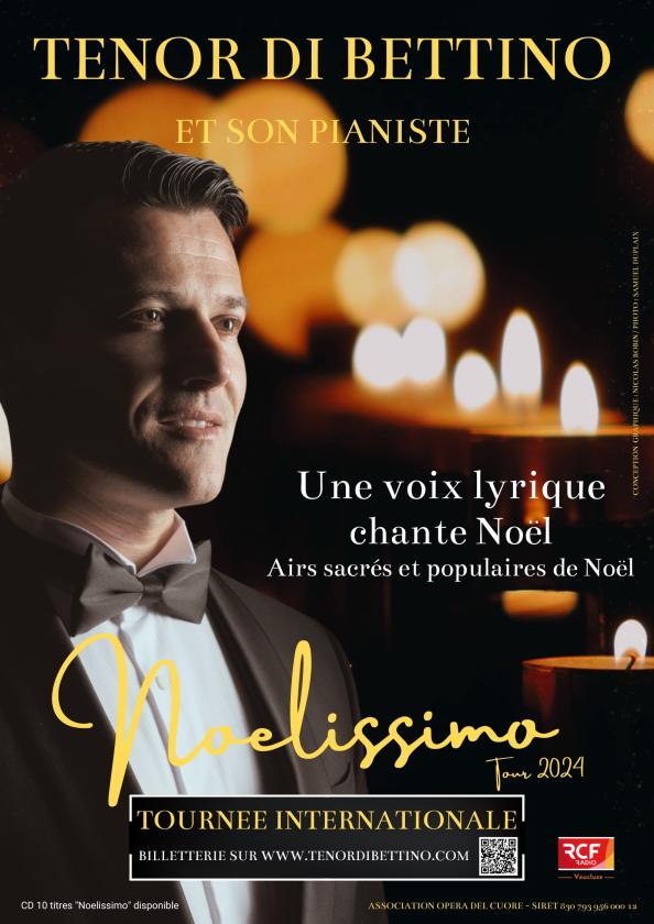 CONCERT NOËL TÉNOR DI BETTINO EGLISE GÉNÉRAC 21/12