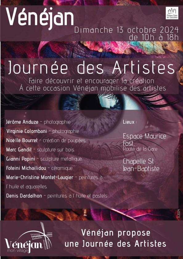 JOURNÉE DES ARTISTES