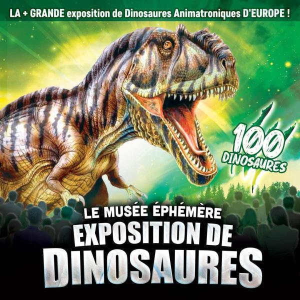 LE MUSÉE ÉPHÉMÈRE®DES DINOSAURES - TOUR 2025