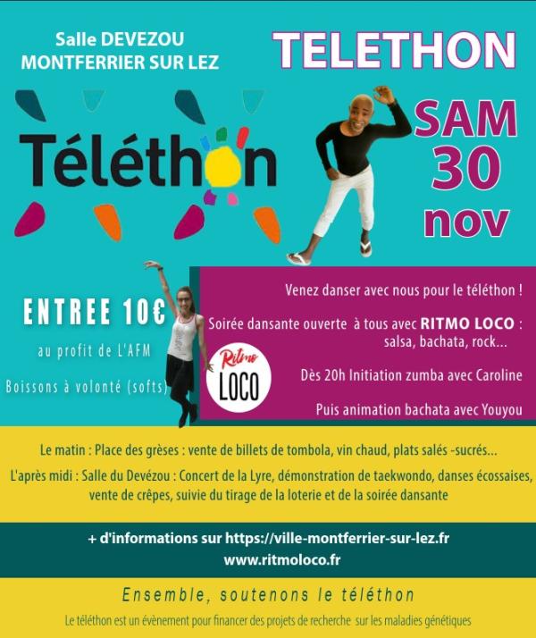 SOIREE DANSANTE POUR LE TELETHON