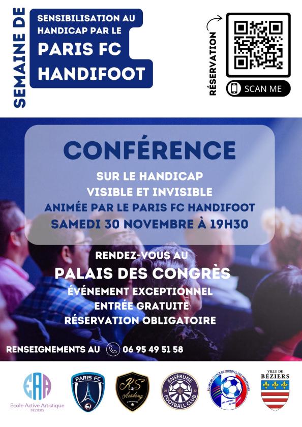 CONFÉRENCE HANDICAP VISIBLE ET INVISIBLE