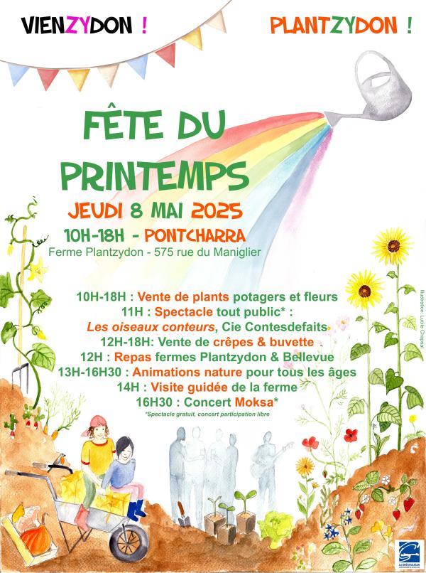 sortie à PONTCHARRA, Isère. FÊTE DU PRINTEMPS DE PLANTZYDON Sortir à PONTCHARRA(Isère). PONTCHARRA.