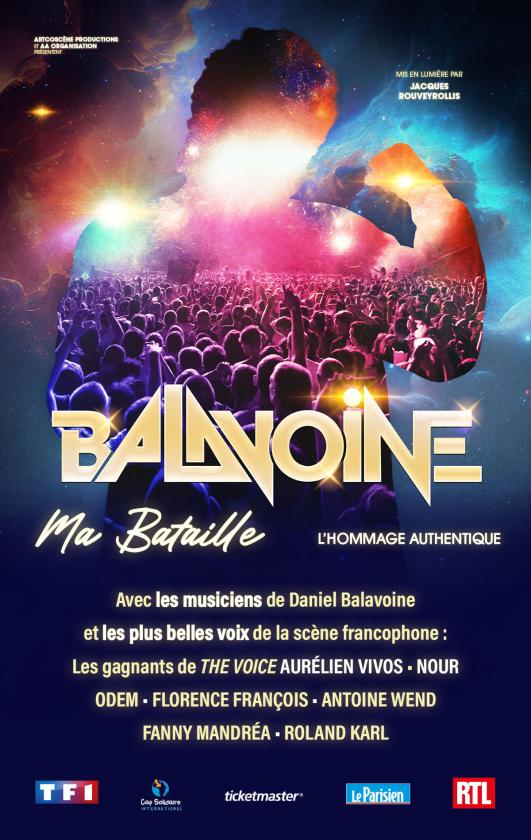 sortie à CHASSENEUIL DU POITOU, Vienne. BALAVOINE, MA BATAILLE Sortir à CHASSENEUIL DU POITOU(Vienne). CHASSENEUIL DU POITOU.