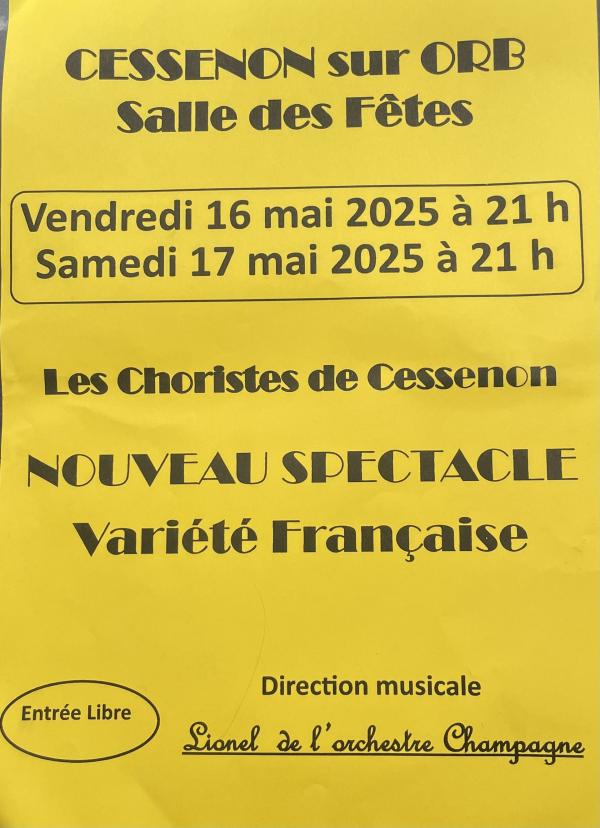 Sortir à CESSENON SUR ORB(Hérault). CESSENON SUR ORB.