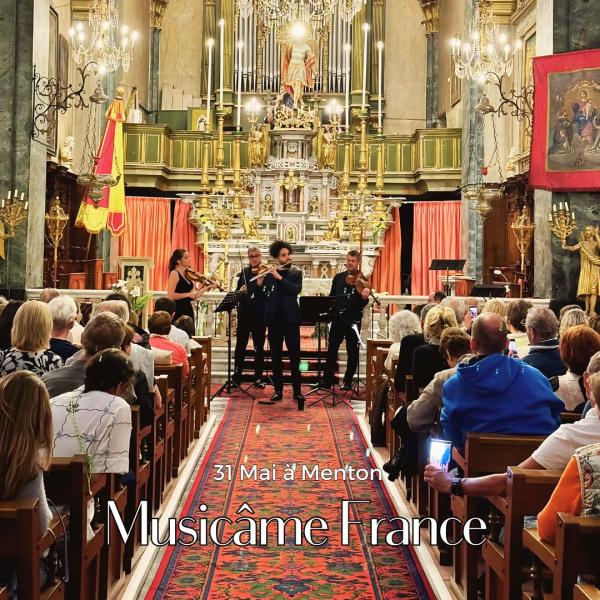 sortie à MENTON, Alpes Maritimes. MUSICÂME À MENTON – BASILIQUE SAINT-MICHEL Sortir à MENTON(Alpes Maritimes). MENTON.