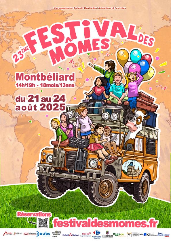 sortie à MONTBELIARD, Doubs. FESTIVAL DES MÔMES Sortir à MONTBELIARD(Doubs). MONTBELIARD.