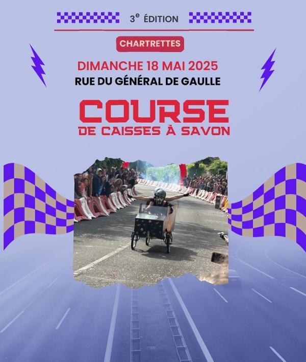 sortie à CHARTRETTES, Seine et Marne. COURSE DE CAISSES À SAVON Sortir à CHARTRETTES(Seine et Marne). CHARTRETTES.