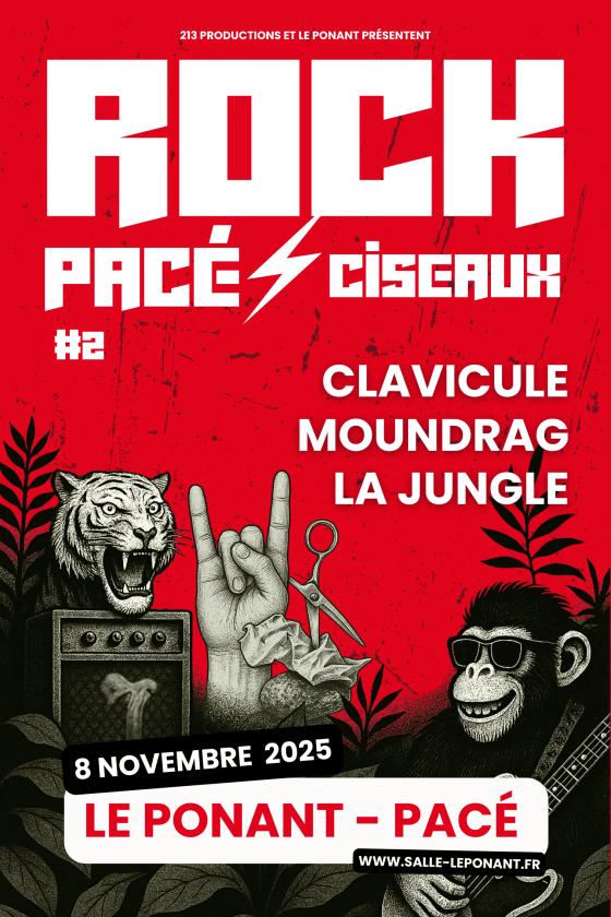 sortie à PACE, Ille et Vilaine. ROCK PACÉ CISEAUX #2 Sortir à PACE(Ille et Vilaine). PACE.