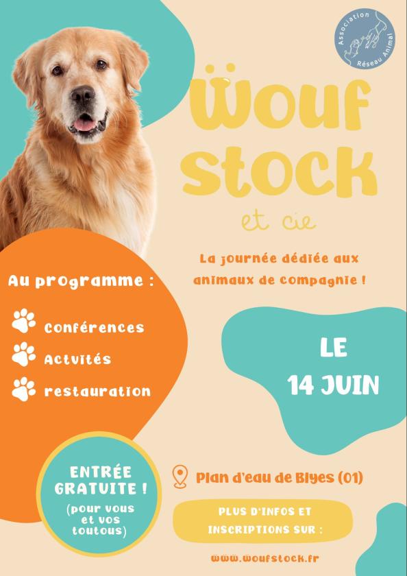 sortie à BLYES, Ain. WOUFSTOCK ET CIE Sortir à BLYES(Ain). BLYES.