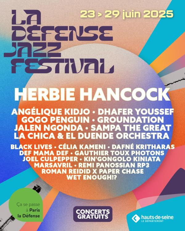 sortie à PUTEAUX, Hauts de Seine. LA DÉFENSE JAZZ FESTIVAL 2025 ! Sortir à PUTEAUX(Hauts de Seine). PUTEAUX.