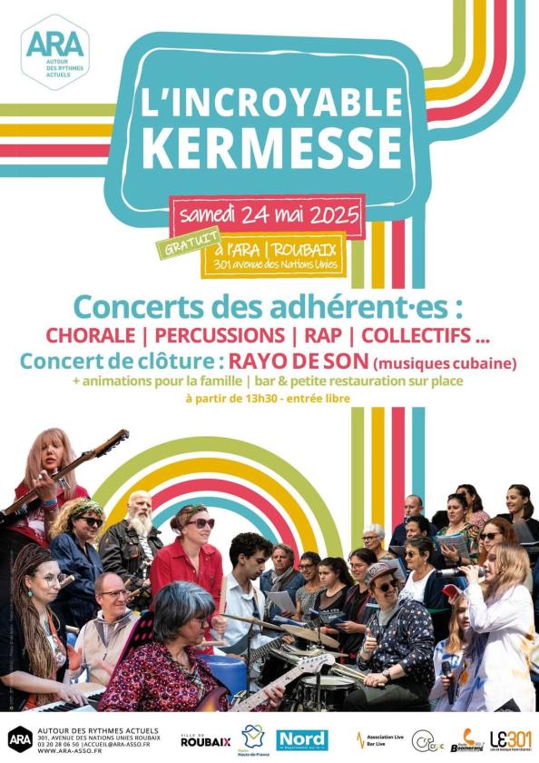 sortie à ROUBAIX, Nord. L'INCROYABLE KERMESSE DE L'ARA Sortir à ROUBAIX(Nord). ROUBAIX.