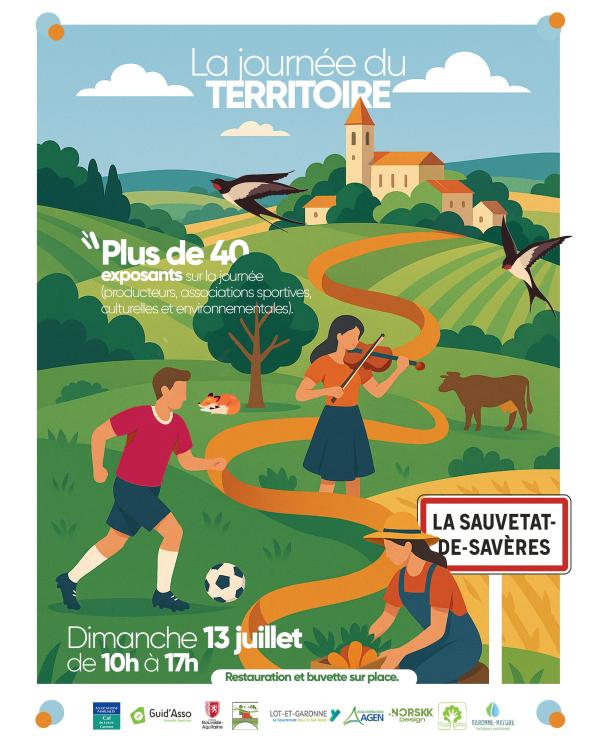 Sortir à LA SAUVETAT DE SAVERES(Lot et Garonne). LA SAUVETAT DE SAVERES.