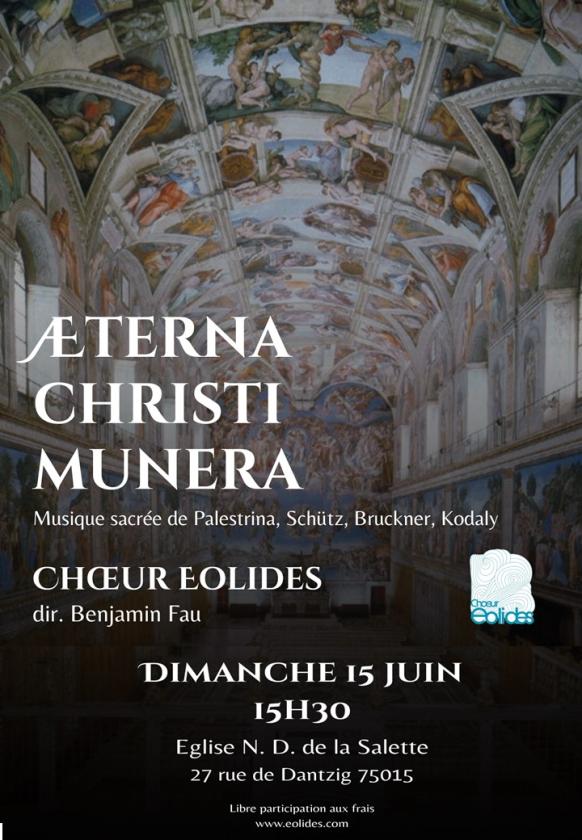 sortie à PARIS 15, Paris. CHEF D'ŒUVRE A CAPPELLA DE LA RENAISSANCE ITALIENN Sortir à PARIS 15(Paris). PARIS 15.