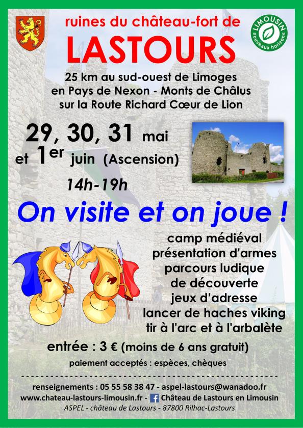sortie à RILHAC LASTOURS, Haute Vienne. MYSTÈRES, JEUX ET ÉNIGMES AU CHÂTEAU DE LASTOURS Sortir à RILHAC LASTOURS(Haute Vienne). RILHAC LASTOURS.