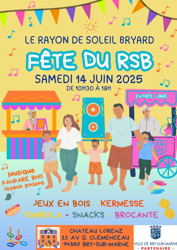 sortie à BRY SUR MARNE, Val de Marne. LA FÊTE DU RSB Sortir à BRY SUR MARNE(Val de Marne). BRY SUR MARNE.
