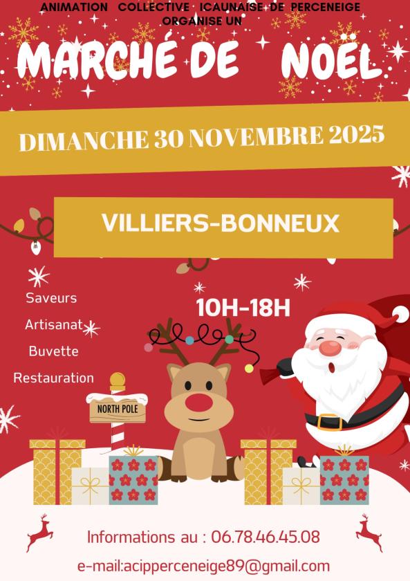 sortie à PERCENEIGE, Yonne. MARCHÉ DE NOËL Sortir à PERCENEIGE(Yonne). PERCENEIGE.