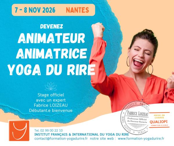 sortie à NANTES, Loire Atlantique. ANIMATEUR-TRICE DE YOGA DU RIRE À NANTES Sortir à NANTES(Loire Atlantique). NANTES.
