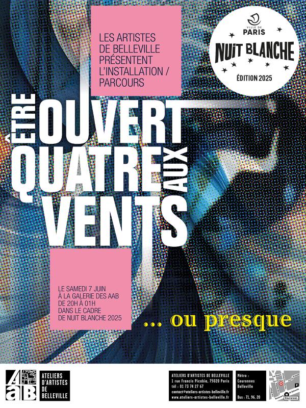 sortie à PARIS 20, Paris. ÊTRE OUVERT AUX QUATRE VENTS... OU PRESQUE. Sortir à PARIS 20(Paris). PARIS 20.