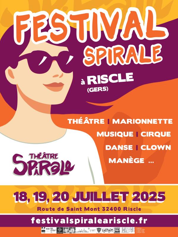 sortie à RISCLE, Gers. FESTIVAL SPIRALE A RISCLE Sortir à RISCLE(Gers). RISCLE.