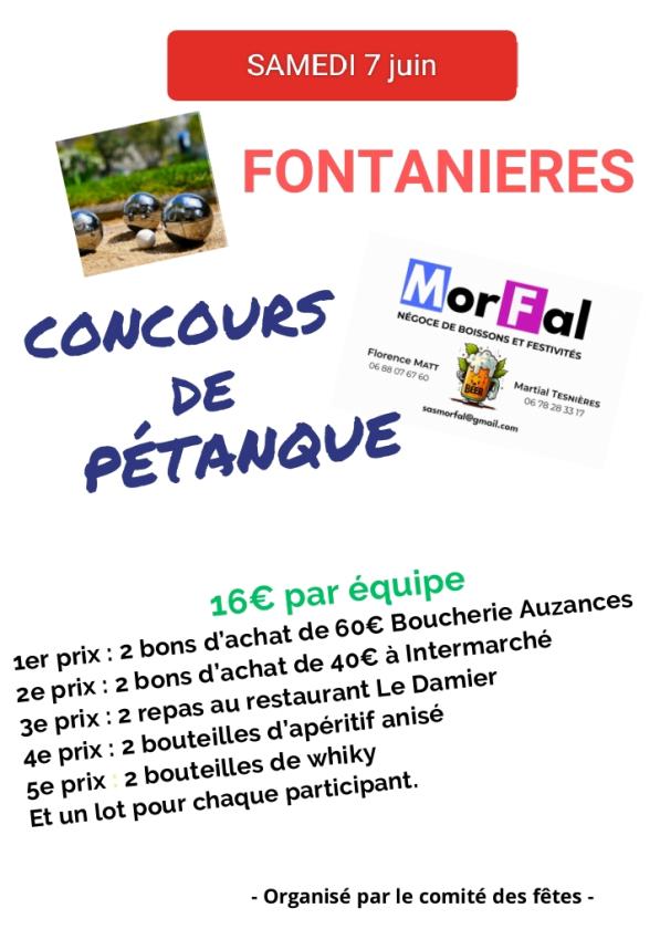 Sortir à FONTANIERES(Creuse). FONTANIERES.