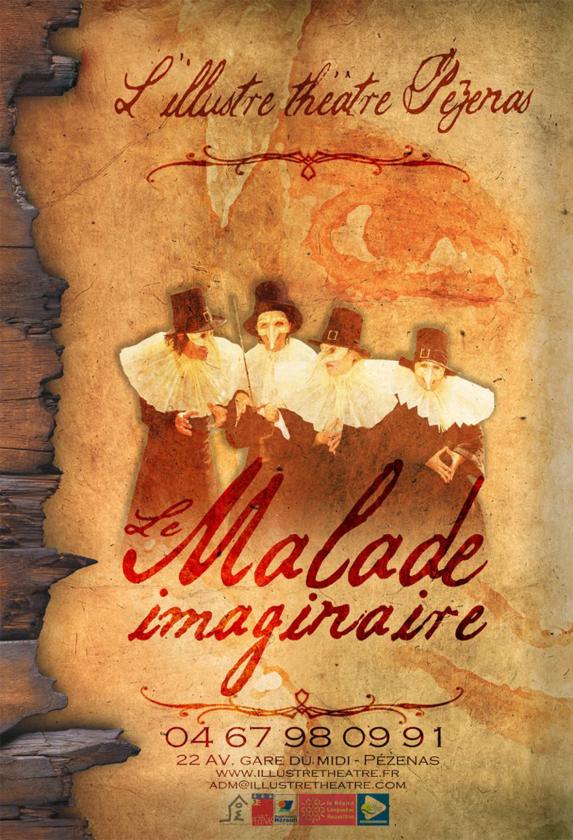 sortie à PEZENAS, Hérault. LE MALADE IMAGINAIRE Sortir à PEZENAS(Hérault). PEZENAS.