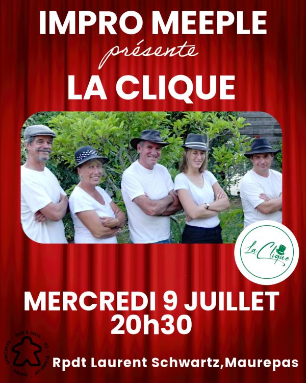 sortie à MAUREPAS, Yvelines. IMPRO AVEC LA CLIQUE AU MEEPLE Sortir à MAUREPAS(Yvelines). MAUREPAS.