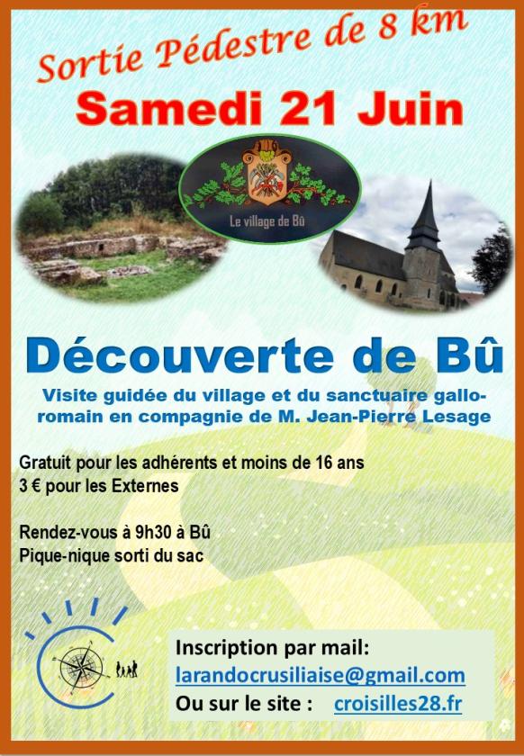 Sortir à BU(Eure et Loir). BU.
