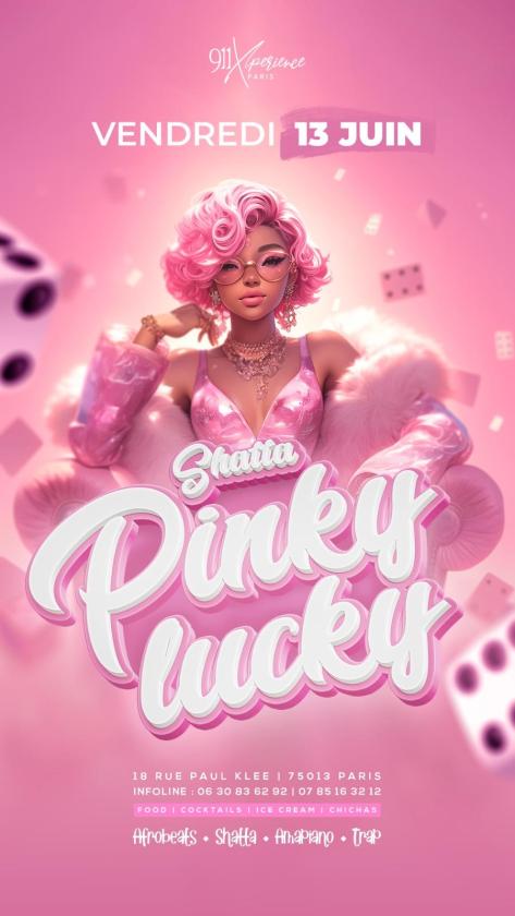 sortie à PARIS, Paris. SHATTA PINKY LUCKY ! Sortir à PARIS(Paris). PARIS.