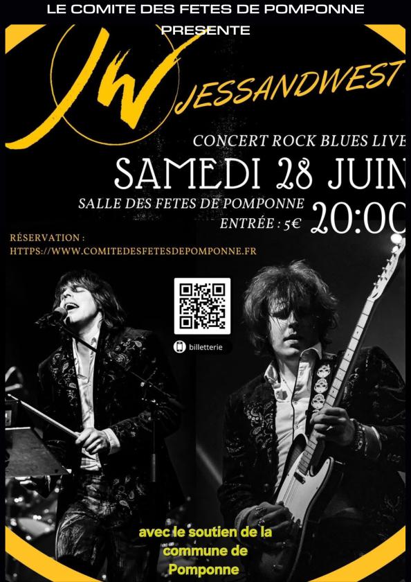 sortie à POMPONNE, Seine et Marne. CONCERT JESSANDWEST Sortir à POMPONNE(Seine et Marne). POMPONNE.