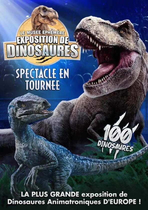 sortie à NIMES, Gard. LE MUSÉE ÉPHÉMÈRE® DES DINOSAURES À NÎMES Sortir à NIMES(Gard). NIMES.