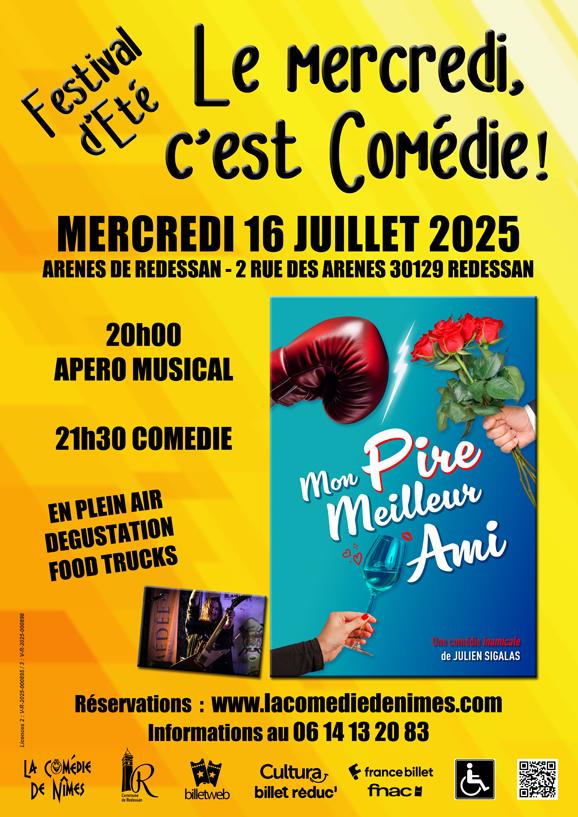 sortie à REDESSAN, Gard. MON PIRE MEILLEUR AMI Sortir à REDESSAN(Gard). REDESSAN.