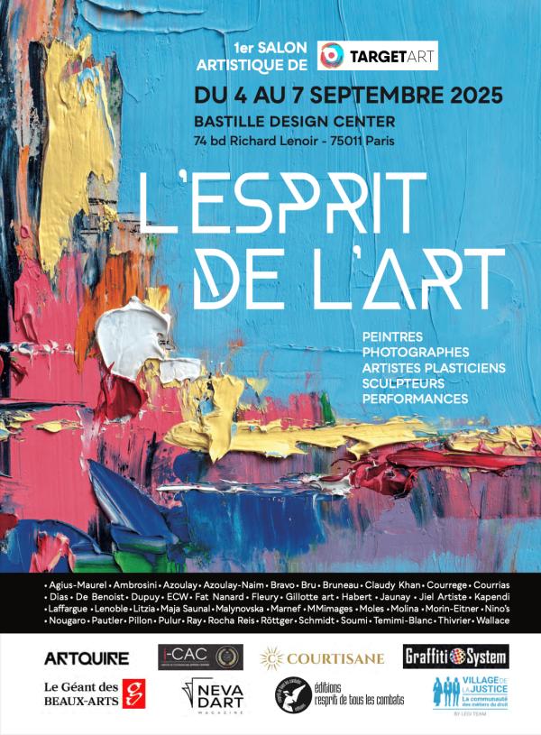 sortie à PARIS 11, Paris. SALON D'ART CONTEMPORAIN L'ESPRIT DE L'ART TARGET Sortir à PARIS 11(Paris). PARIS 11.
