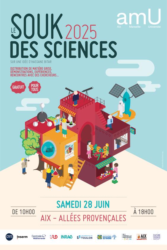 sortie à AIX EN PROVENCE, Bouches du Rhône. SOUK DES SCIENCES 2025 À AIX-EN-PROVENCE Sortir à AIX EN PROVENCE(Bouches du Rhône). AIX EN PROVENCE.