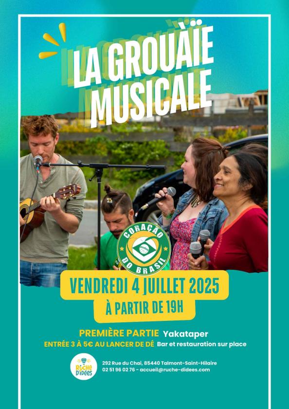 sortie à TALMONT ST HILAIRE, Vendée. GROUÀÏE MUSICALE Sortir à TALMONT ST HILAIRE(Vendée). TALMONT ST HILAIRE.