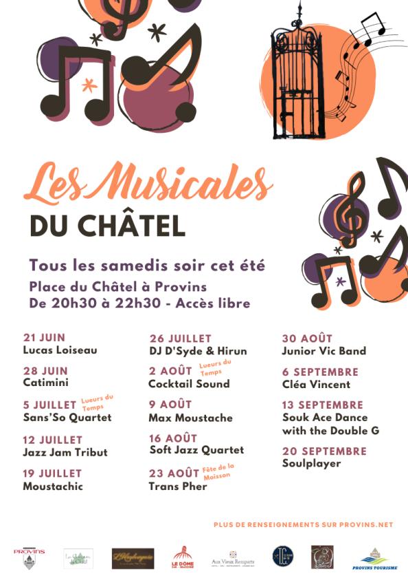 sortie à PROVINS, Seine et Marne. LES MUSICALES DU CHÂTEL Sortir à PROVINS(Seine et Marne). PROVINS.