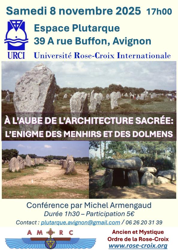 sortie à AVIGNON, Vaucluse. DES MENHIRS ET DOLMENS À L'ARCHITECTURE SACRÉE Sortir à AVIGNON(Vaucluse). AVIGNON.