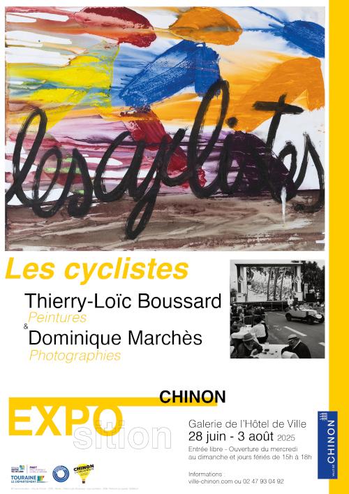 sortie à CHINON, Indre et Loire. LES CYCLISTES Sortir à CHINON(Indre et Loire). CHINON.