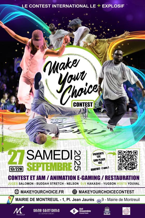 sortie à MONTREUIL, Seine Saint Denis. MAKE YOUR CHOICE CONTEST - 2025 Sortir à MONTREUIL(Seine Saint Denis). MONTREUIL.