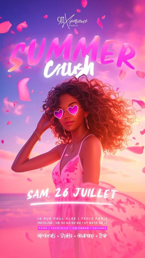 sortie à PARIS, Paris. SUMMER CRUSH ! Sortir à PARIS(Paris). PARIS.