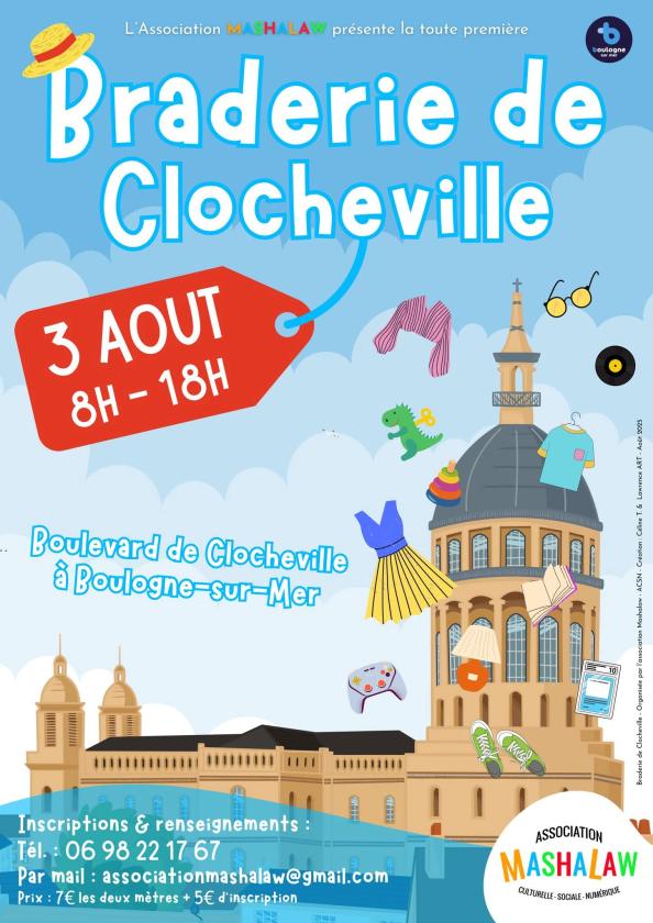 sortie à BOULOGNE SUR MER, Pas de Calais. BRADERIE DE CLOCHEVILLE Sortir à BOULOGNE SUR MER(Pas de Calais). BOULOGNE SUR MER.