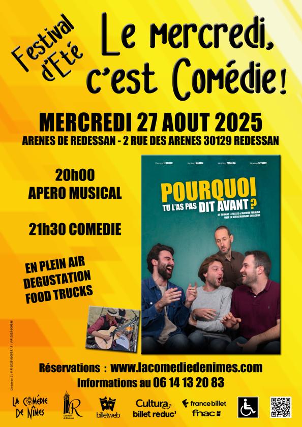 sortie à REDESSAN, Gard. POURQUOI TU L'AS PAS DIT AVANT ? Sortir à REDESSAN(Gard). REDESSAN.