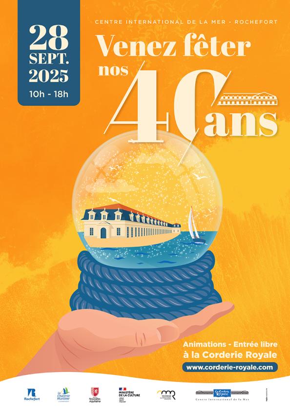 sortie à ROCHEFORT, Charente Maritime. LE CIM FÊTE SES 40 ANS Sortir à ROCHEFORT(Charente Maritime). ROCHEFORT.