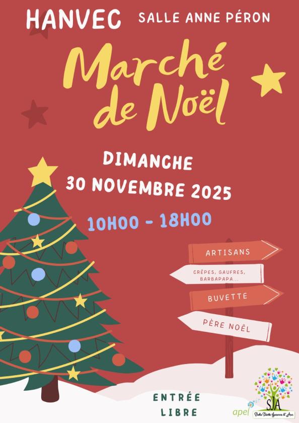 sortie à HANVEC, Finistère. MARCHÉ DE NOËL Sortir à HANVEC(Finistère). HANVEC.