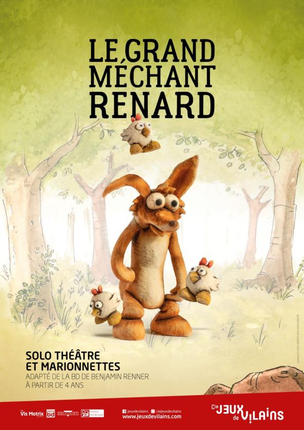 sortie à ROMORANTIN LANTHENAY, Loir et Cher. LE GRAND MÉCHANT RENARD Sortir à ROMORANTIN LANTHENAY(Loir et Cher). ROMORANTIN LANTHENAY.
