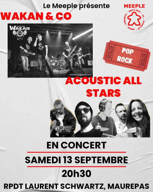 sortie à MAUREPAS, Yvelines. CONCERT POP ROCK AU MEEPLE Sortir à MAUREPAS(Yvelines). MAUREPAS.